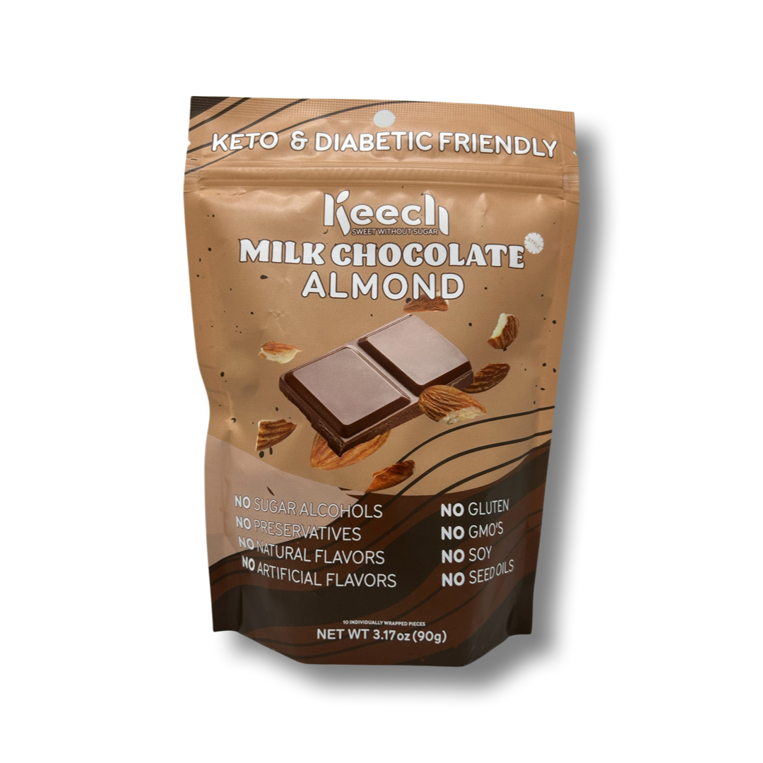 Organic Milk Chocolate Almond Bark