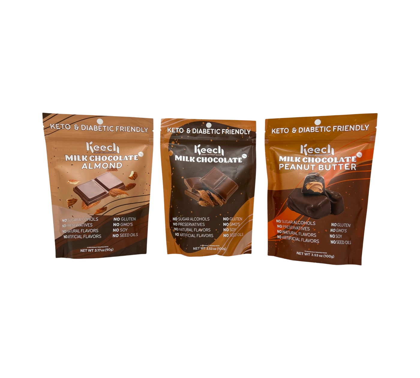 Milk Chocolate Lovers (6 Pouches)