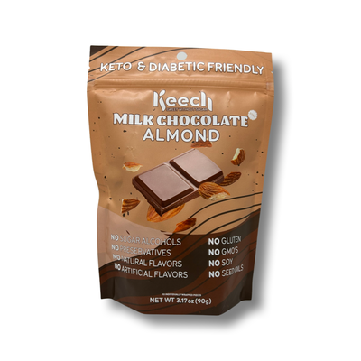 Milk Chocolate Almond Squares