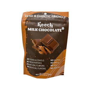Milk Chocolate Squares Bites | Milk Chocolate Caramel Bites | Keech